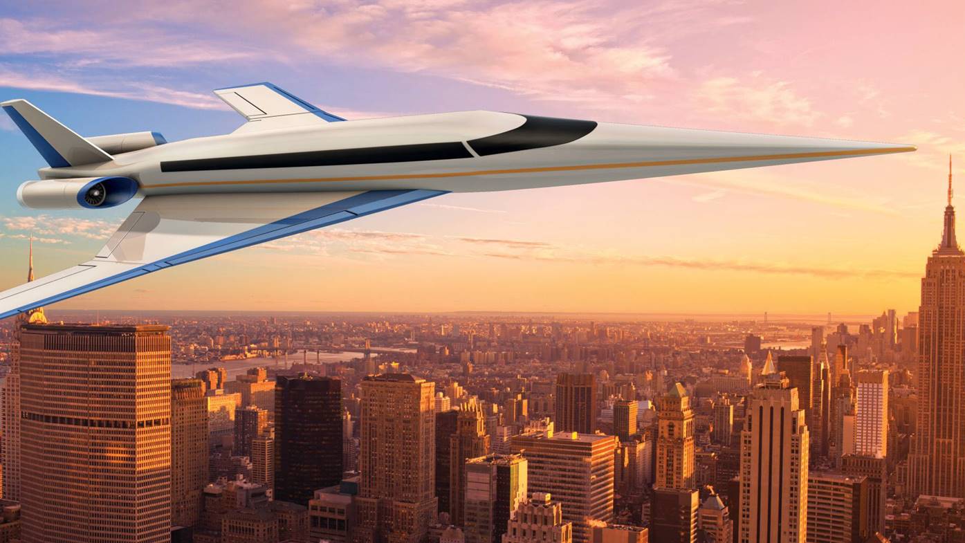 اختبار طائرة Son of Concorde الخاصة الأسرع من الصوت